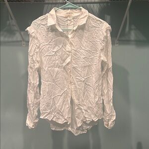 Anthropologie Cloth & Stone White Blouse